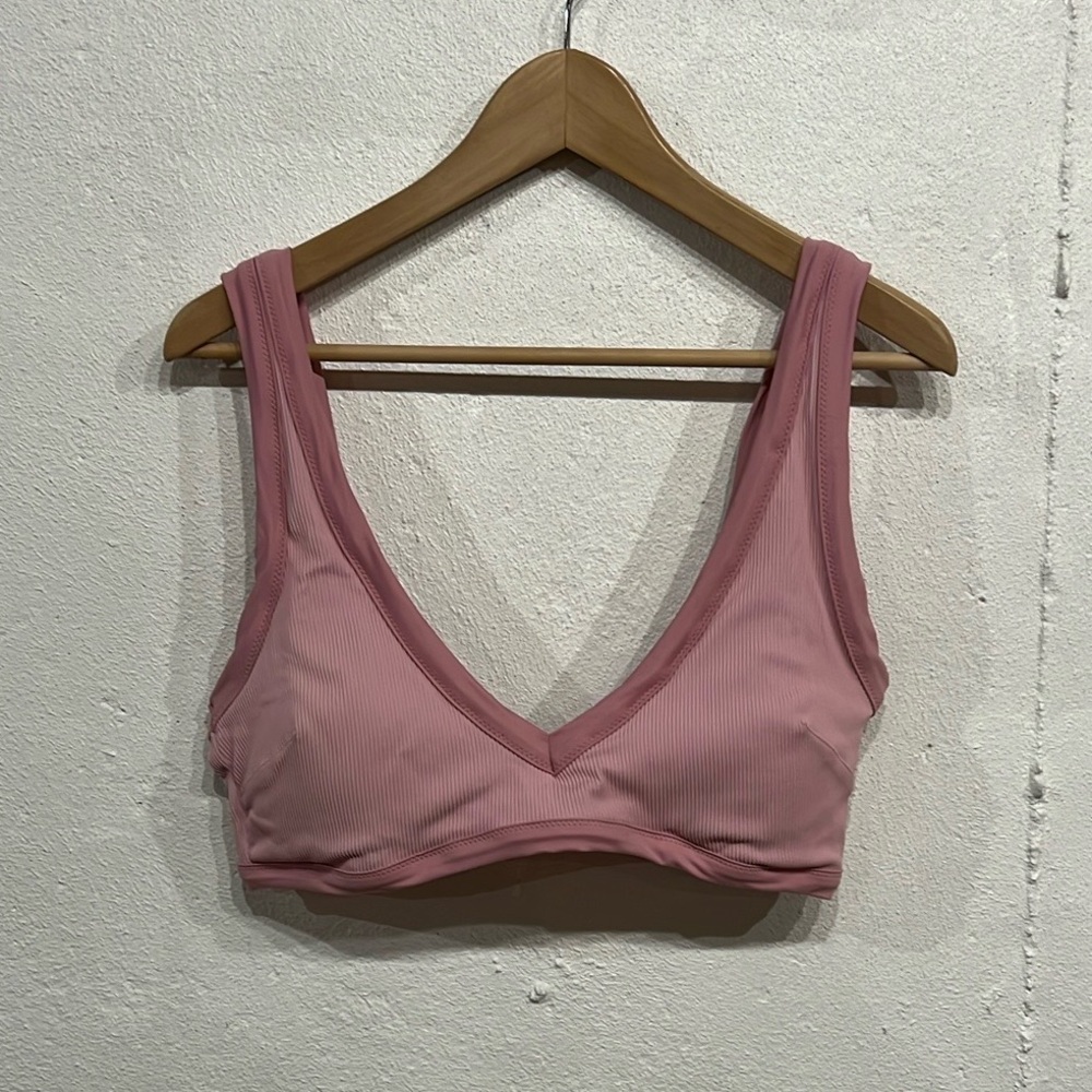 Aerie Scoop Ribbed Swimsuit Top